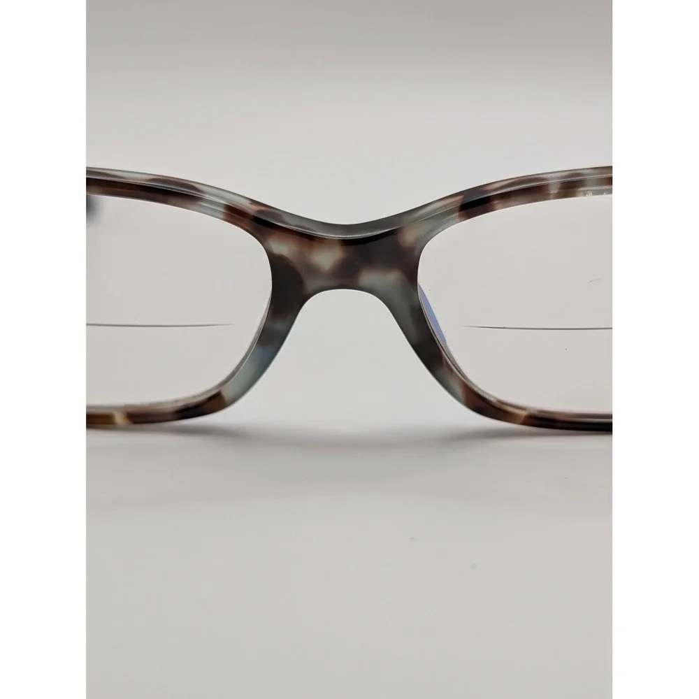 Tory Burch TY2080 Eyeglasses Frames Only Blue Tortoise Full Rim Gold Logo 53mm